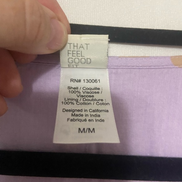 Revolve X L Space LIKE NEW pastel purple polka dot Jordan midi dress size M - Picture 6 of 7